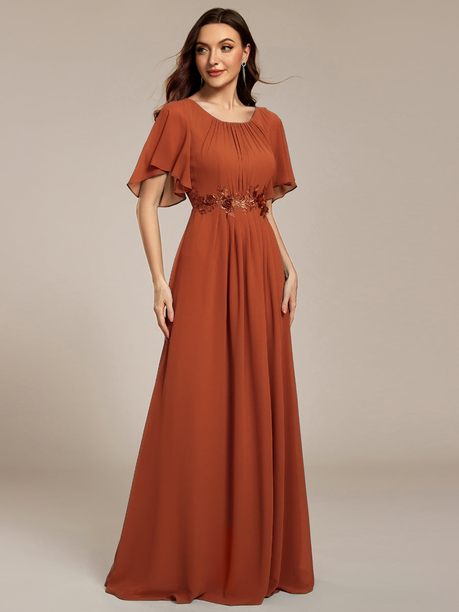 Meilleurs choix de robes de demoiselle d'honneur en satin #Couleur_Burnt Orange