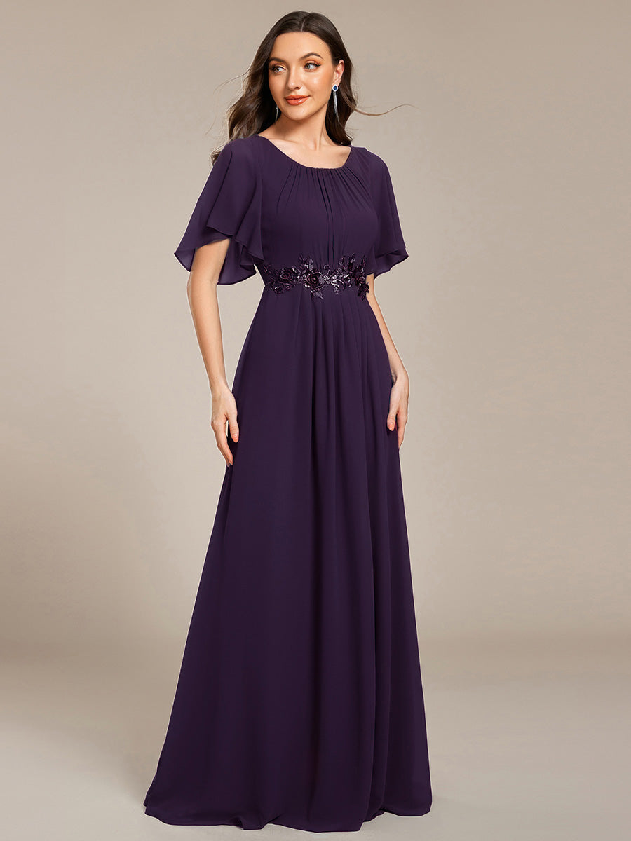 Meilleurs choix de robes de demoiselle d'honneur en satin #Couleur_Violet Fonce