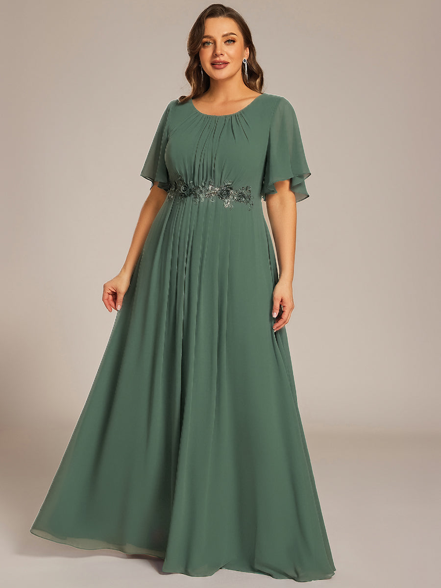 Meilleurs choix de robes de demoiselle d'honneur en satin #Couleur_Eucalyptus