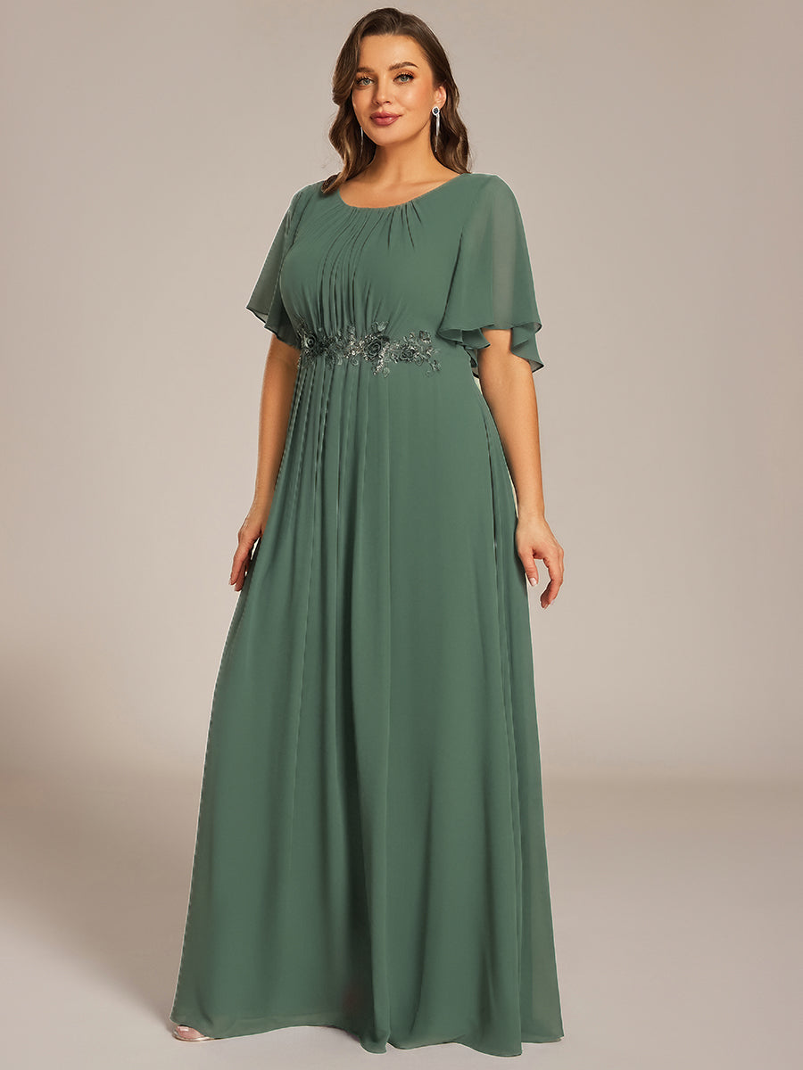 Meilleurs choix de robes de demoiselle d'honneur en satin #Couleur_Eucalyptus