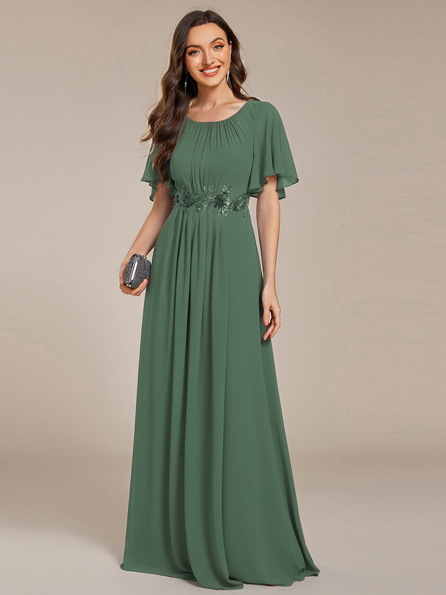 Meilleurs choix de robes de demoiselle d'honneur en satin #Couleur_Eucalyptus