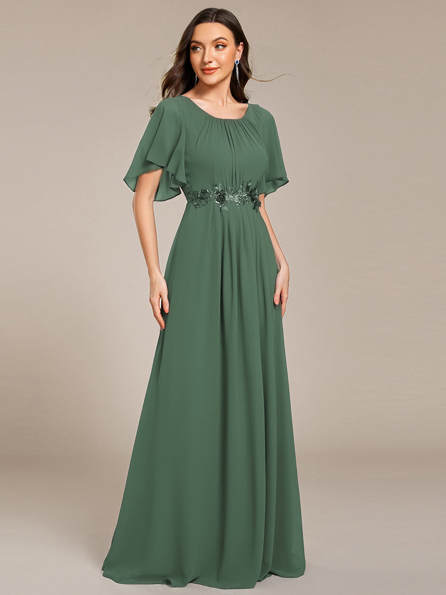 Meilleurs choix de robes de demoiselle d'honneur en satin #Couleur_Eucalyptus