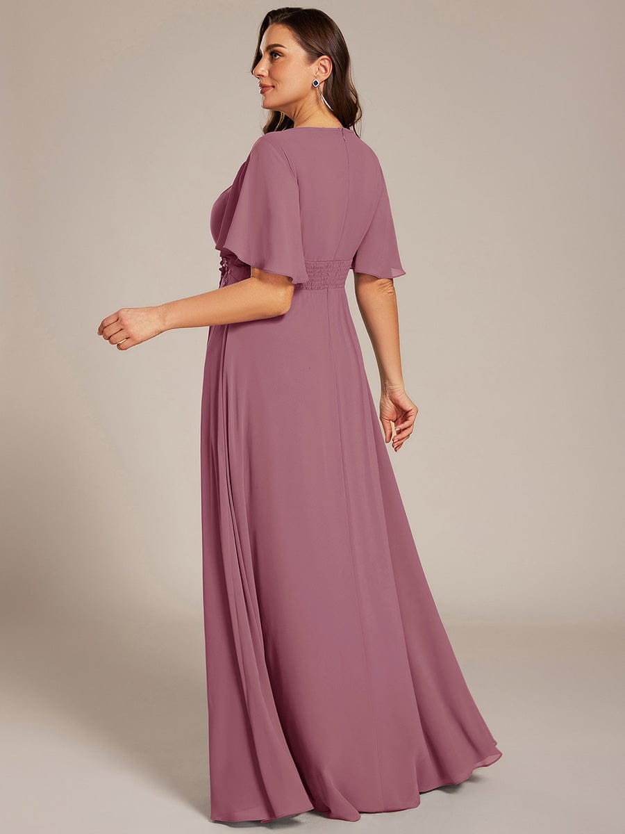 Meilleurs choix de robes de demoiselle d'honneur en satin #Couleur_Orchidee