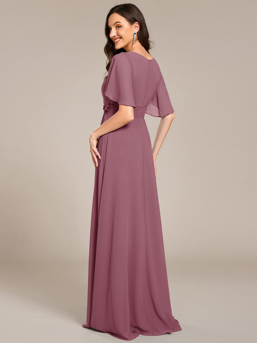 Meilleurs choix de robes de demoiselle d'honneur en satin #Couleur_Orchidee