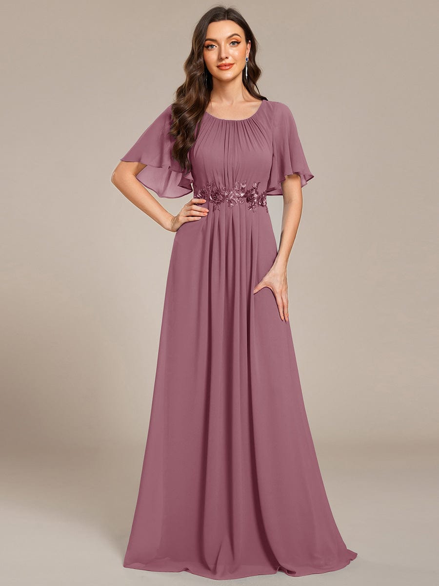 Meilleurs choix de robes de demoiselle d'honneur en satin #Couleur_Orchidee