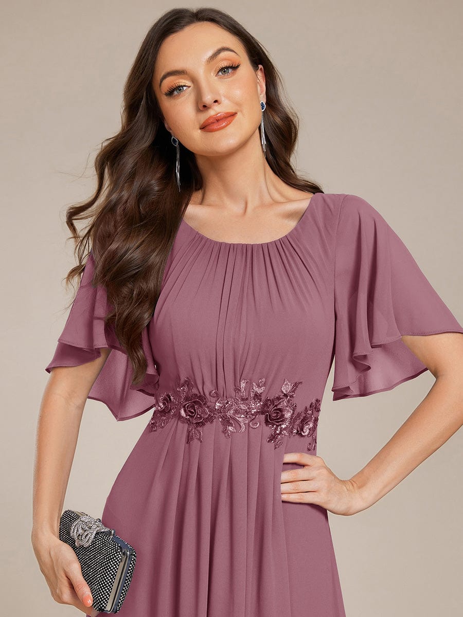 Meilleurs choix de robes de demoiselle d'honneur en satin #Couleur_Orchidee