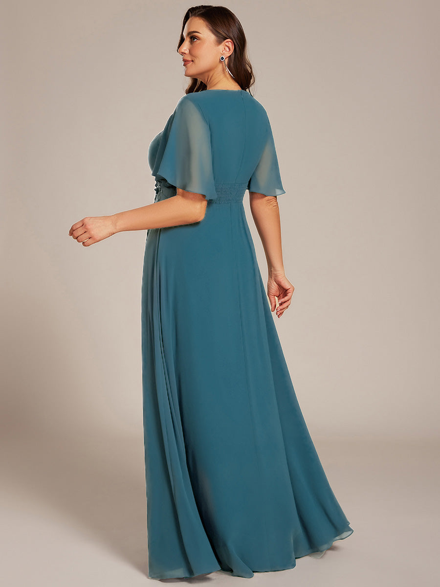 Meilleurs choix de robes de demoiselle d'honneur en satin #Couleur_Bleu Sarcelle