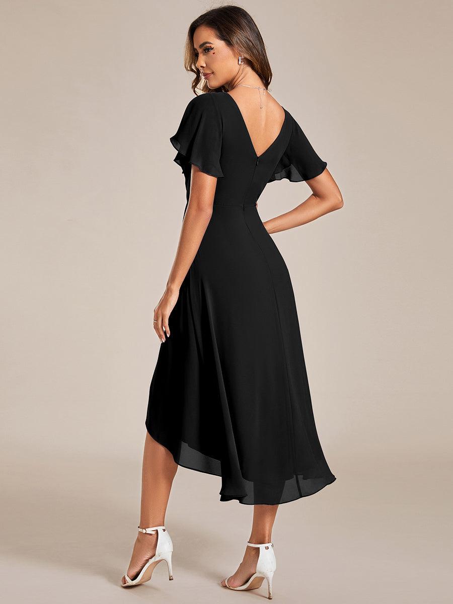 Robe de soirée noire pour fête d'automne et d'hiver 2024 #Style_EG01923BK