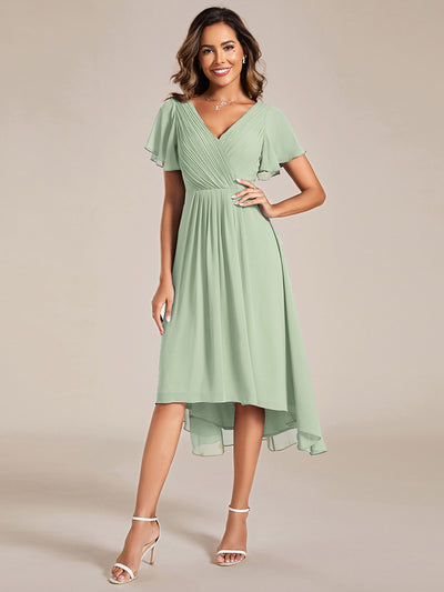 ever FAYE|Robe d'invité de mariage chic à col en V