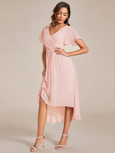 ever FAYE|Robe d'invité de mariage chic à col en V
