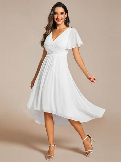 ever FAYE|Robe d'invité de mariage chic à col en V