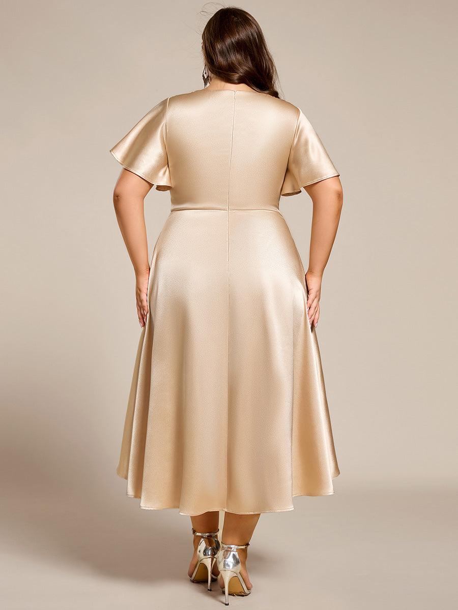 Robe d'invité tong colorée à ourlet haut et bas #Couleur_ #Couleur_Charbon