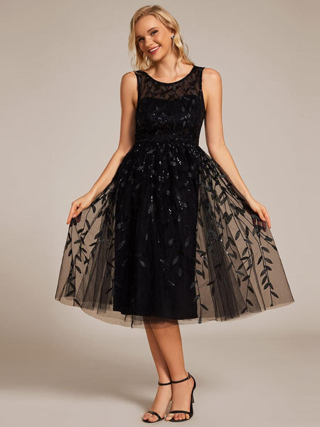 Robe Tunique M&Co Noir à Paillettes Argent - Taille UK 12, Longueur Genou, Manches Longues, Neuve Avec étiquette