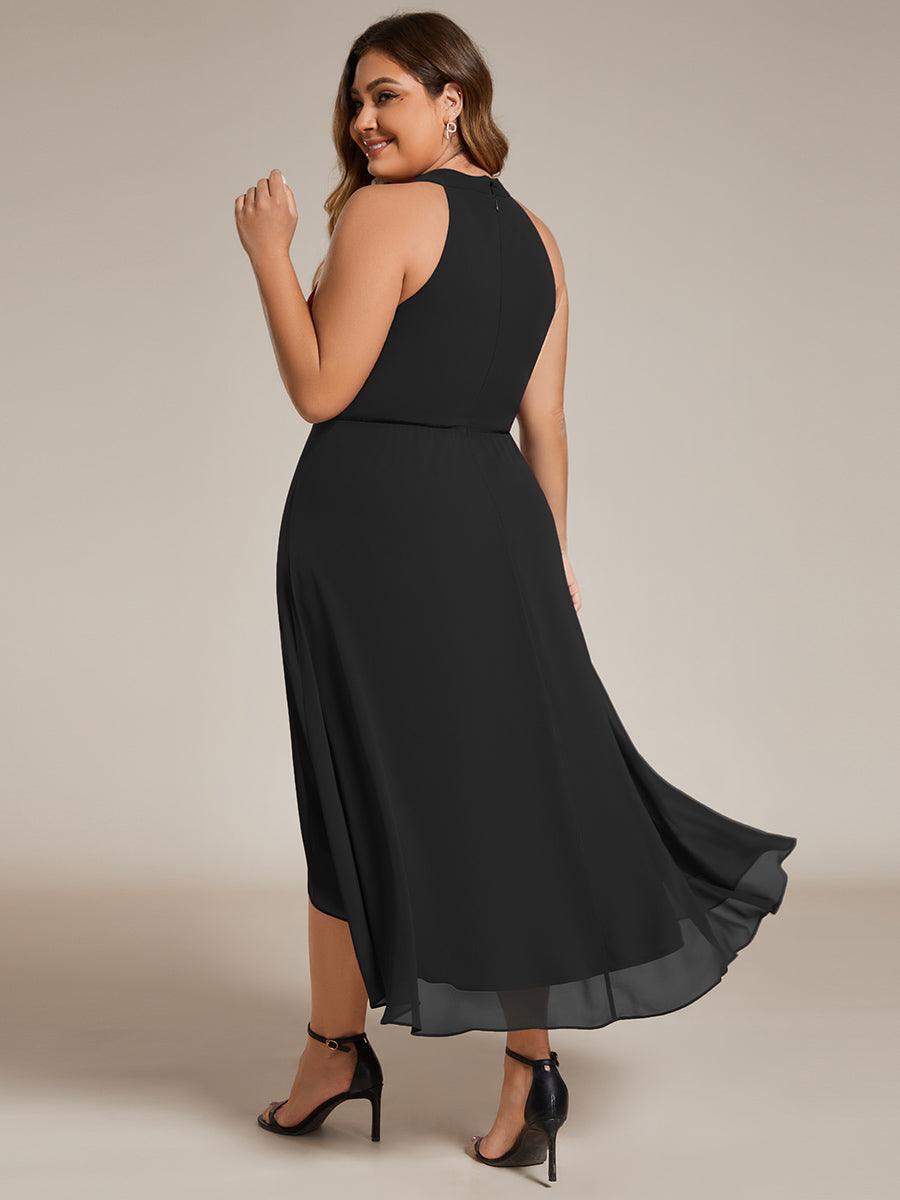 Robe de soirée noire pour fête d'automne et d'hiver 2024 #Style_EG31926BK