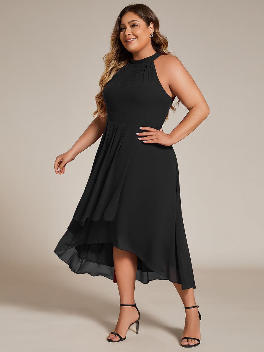 Robe de soirée noire pour fête d'automne et d'hiver 2024 #Style_EG31926BK