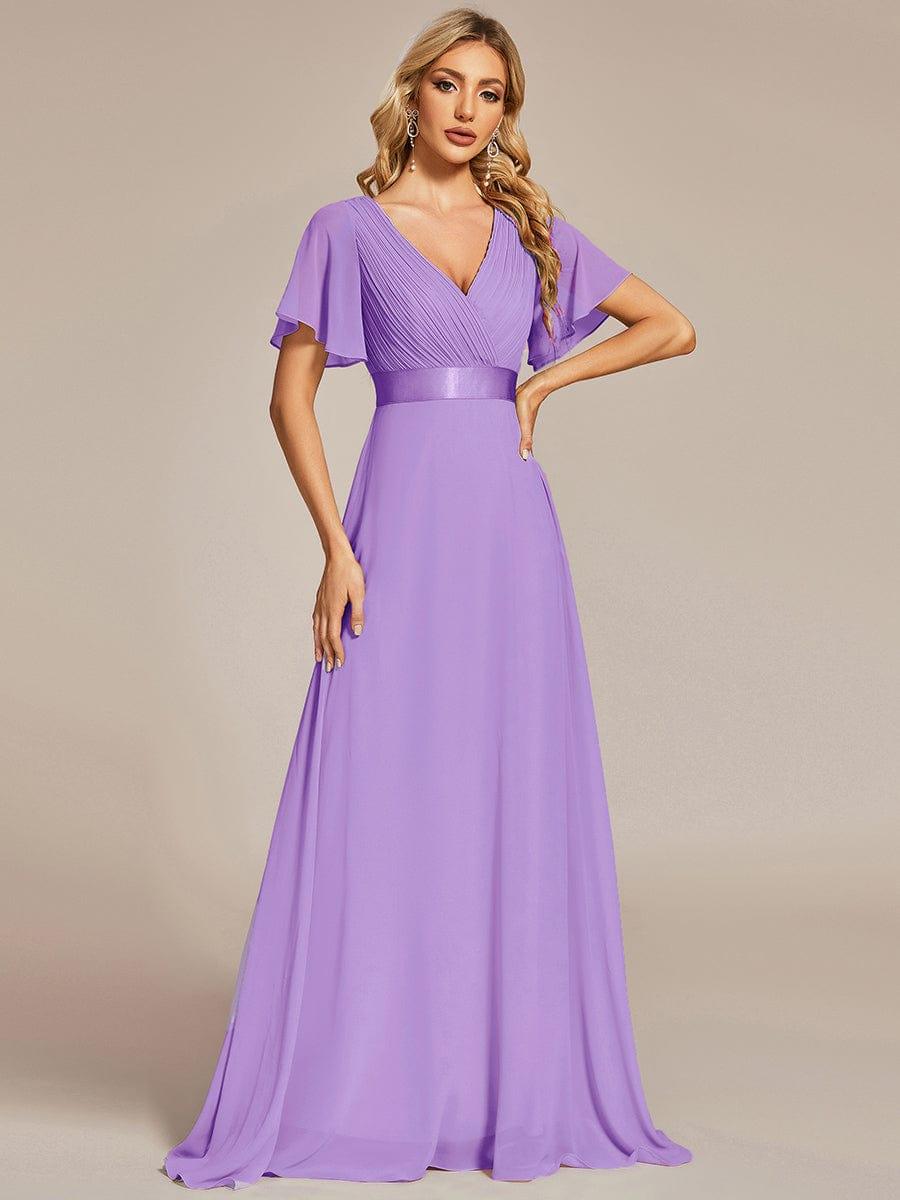 Top Picks Lilac & Lavender Bridesmaid Gowns #style_EP09890LV