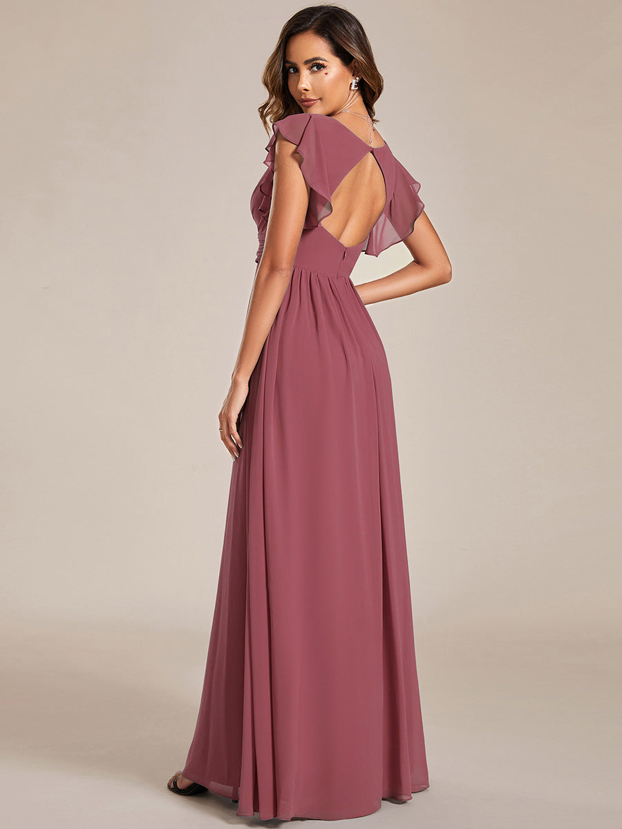 Meilleurs choix de robes de demoiselle d'honneur en satin #Couleur_Rose corail