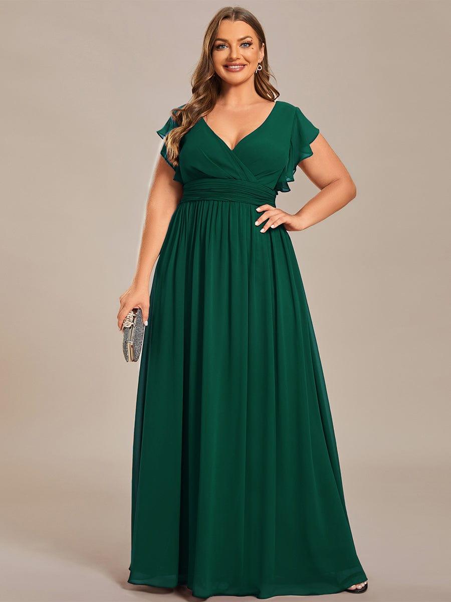 MEILLEURS CHOIX Robe vert foncé #Style_ES01819DG