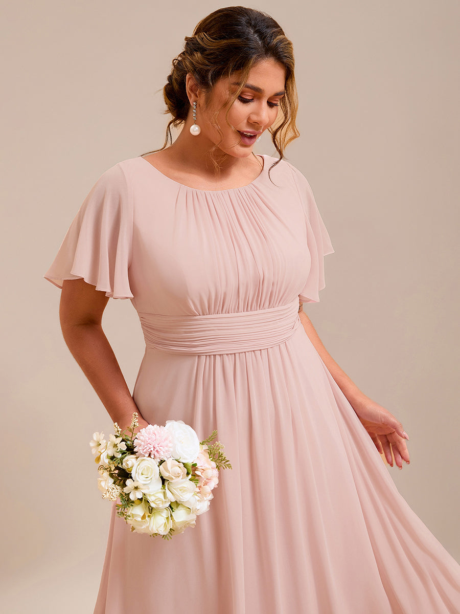 Meilleurs choix de robes de demoiselle d'honneur en satin #Couleur_Rose