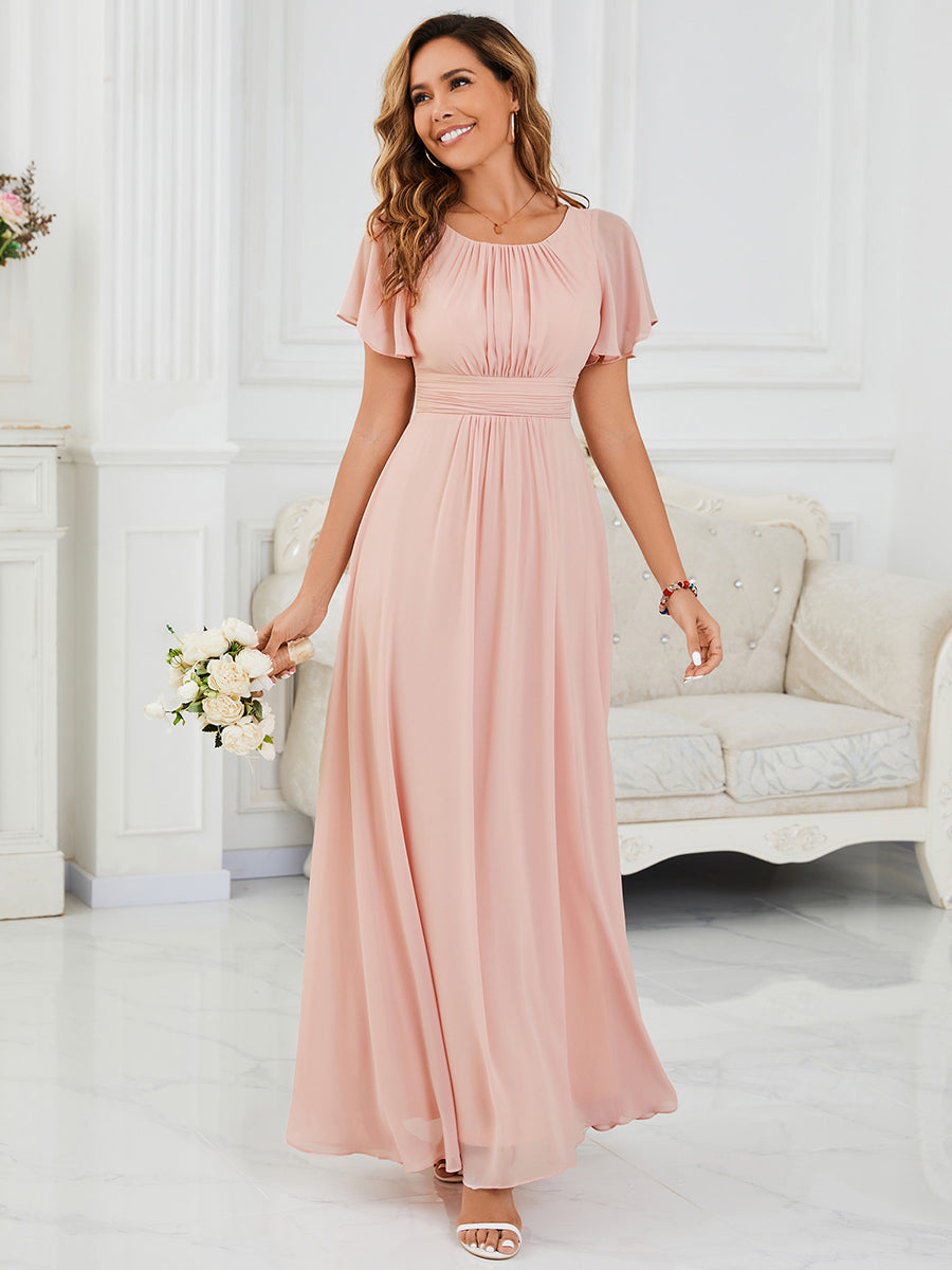 Meilleurs choix de robes de demoiselle d'honneur en satin #Couleur_Rose