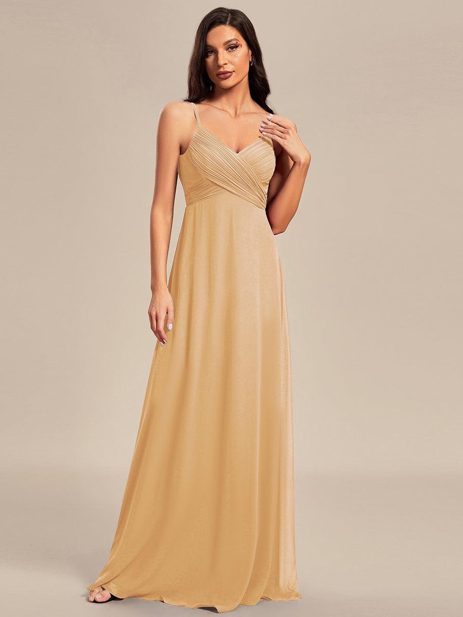 Robe de demoiselle d'honneur drapée au dos avec décolleté en cœur #Couleur_Charbon
