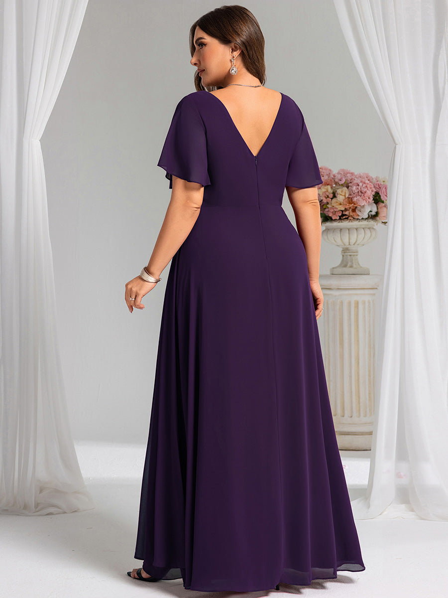 Meilleurs choix de robes de demoiselle d'honneur en satin #Couleur_Violet Foncé