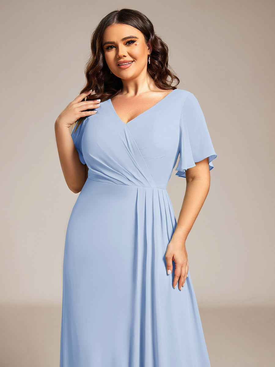 Meilleurs choix de robes de demoiselle d'honneur en satin #Couleur_Bleu Glace