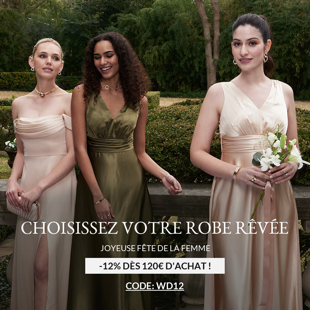 Robe De Cocktail Ever-Pretty Bleue - Col V, Taille Empire, Longueur Longue, Neuve Avec Étiquettes