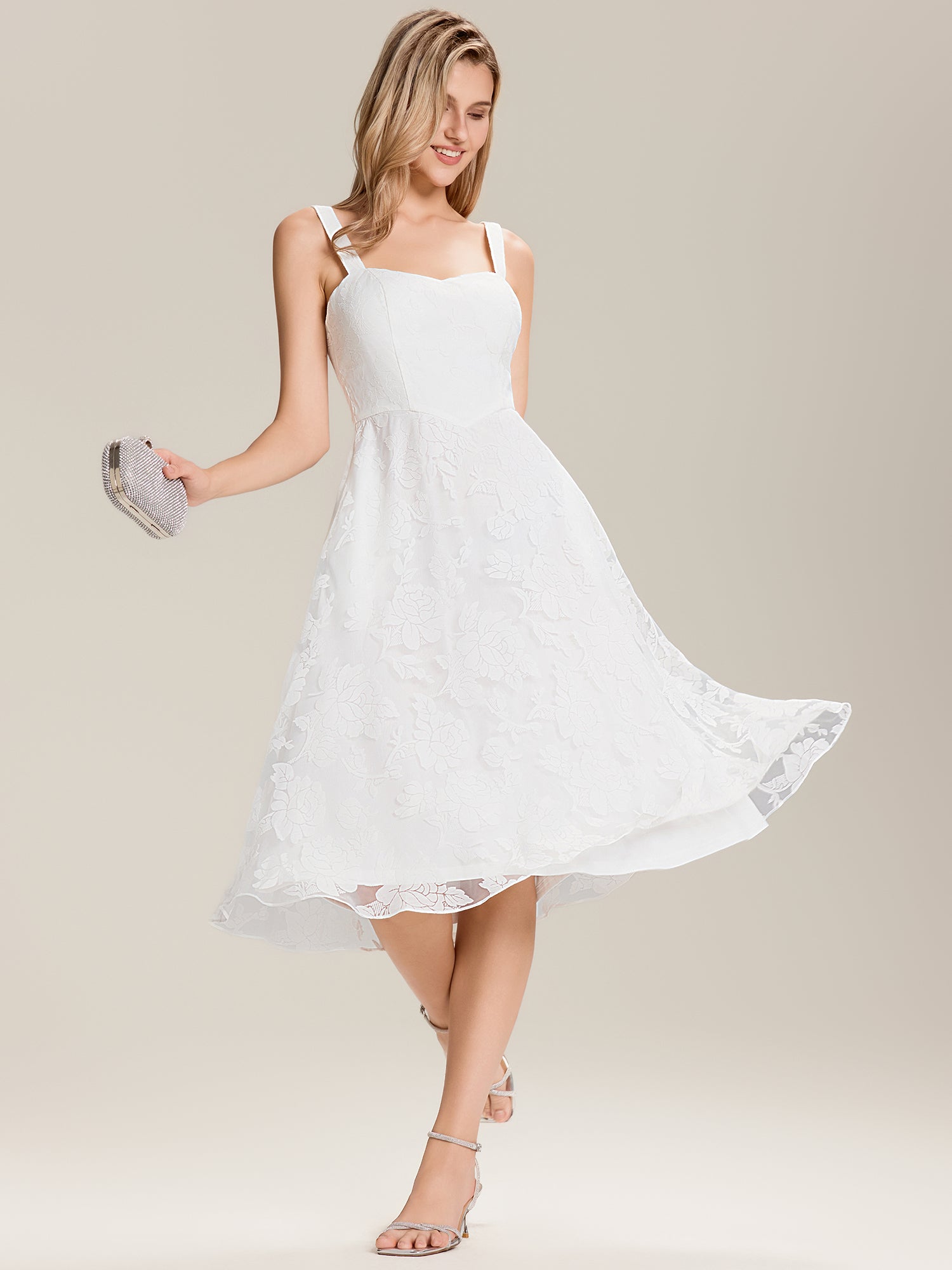 Meilleurs choix de robes de demoiselle d'honneur en satin #Couleur_Blanc