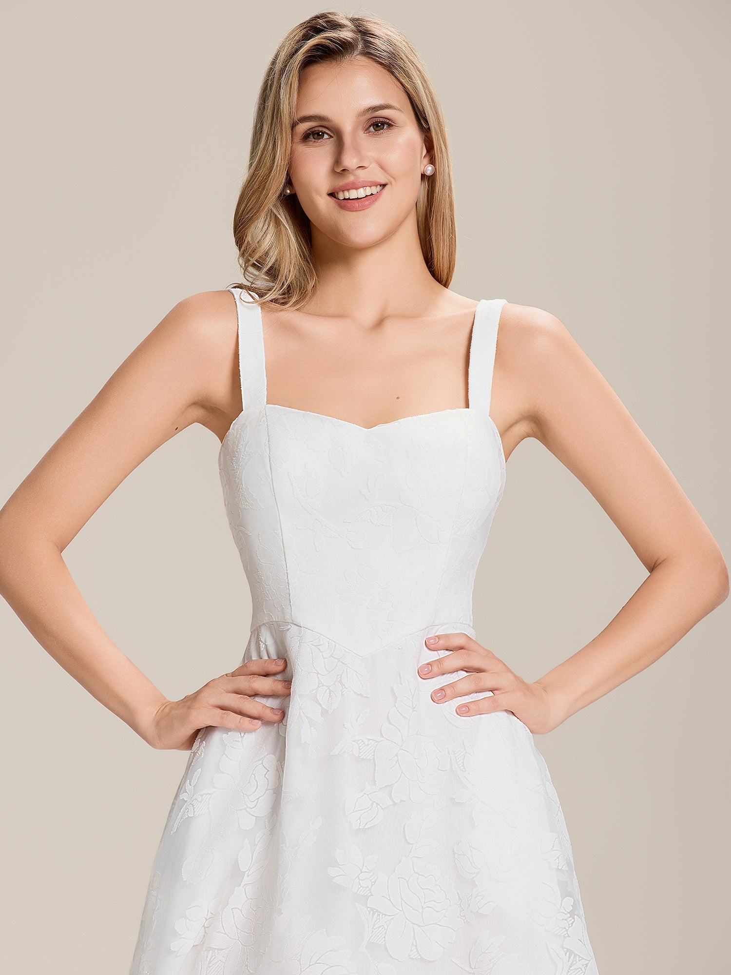 Meilleurs choix de robes de demoiselle d'honneur en satin #Couleur_Blanc