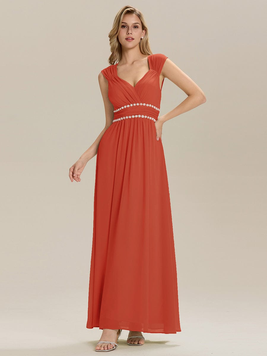 Meilleurs choix de robes de demoiselle d'honneur en satin #Couleur_Burnt Orange