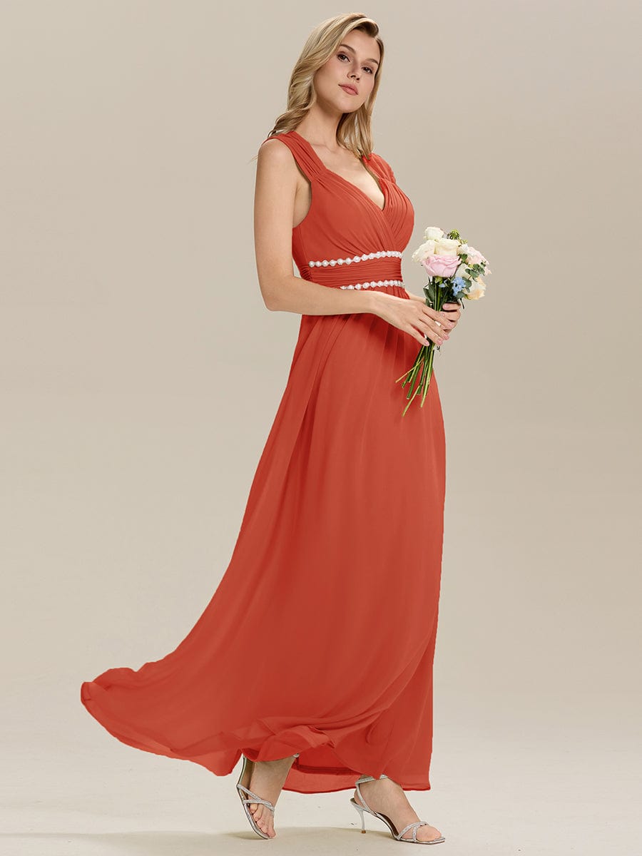 Meilleurs choix de robes de demoiselle d'honneur en satin #Couleur_Burnt Orange