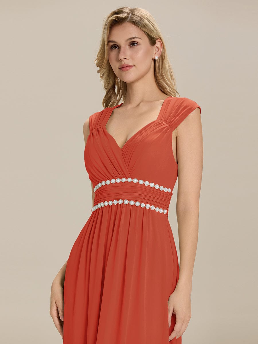 Meilleurs choix de robes de demoiselle d'honneur en satin #Couleur_Burnt Orange