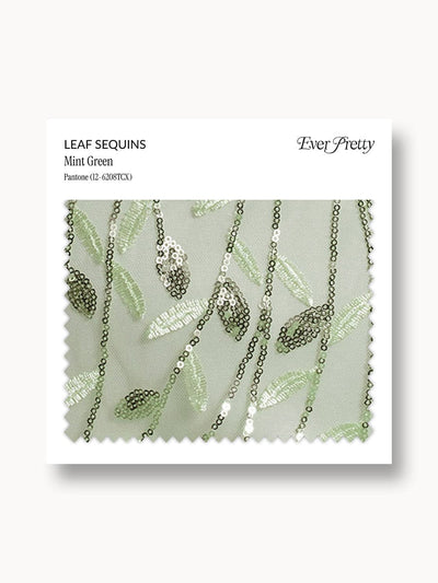 Ever-Pretty Échantillon de Sequins Feuille