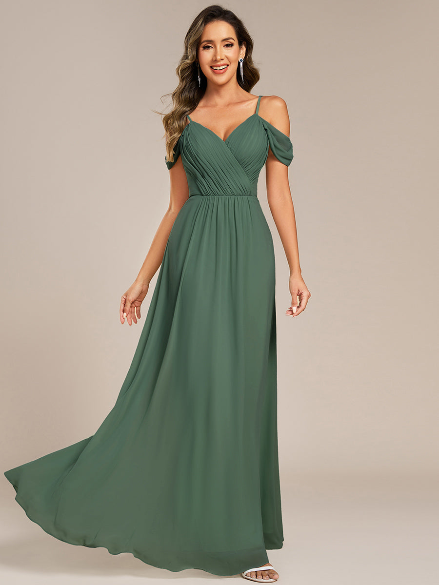 Robe de demoiselle d'honneur transparente dos nu