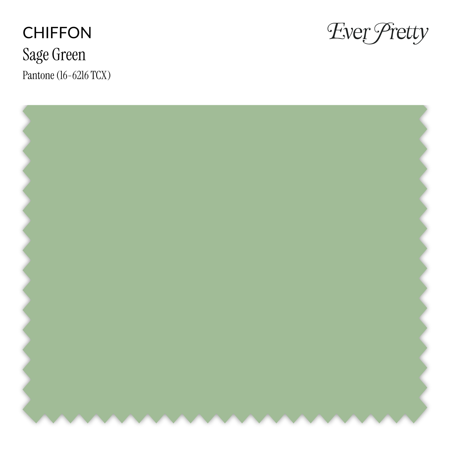 Ever-Pretty Échantillons De Tissus #Couleur_Vert sauge