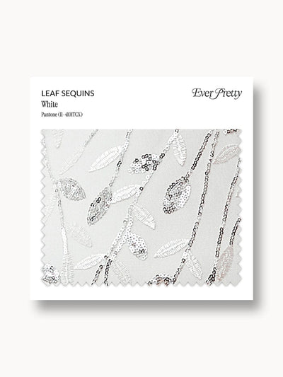 Ever-Pretty Échantillon de Sequins Feuille