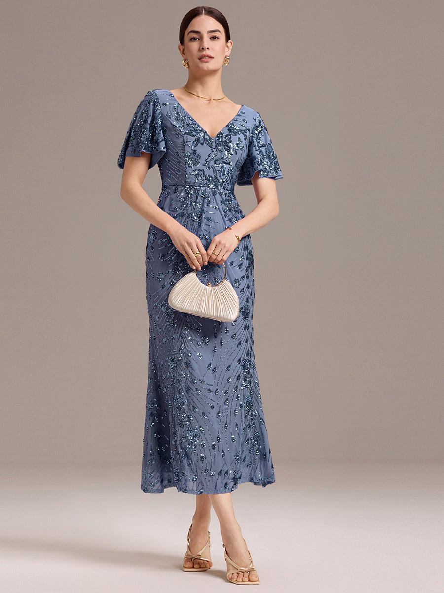 Meilleurs choix de robes de demoiselle d'honneur en satin #Couleur_Marine Fume