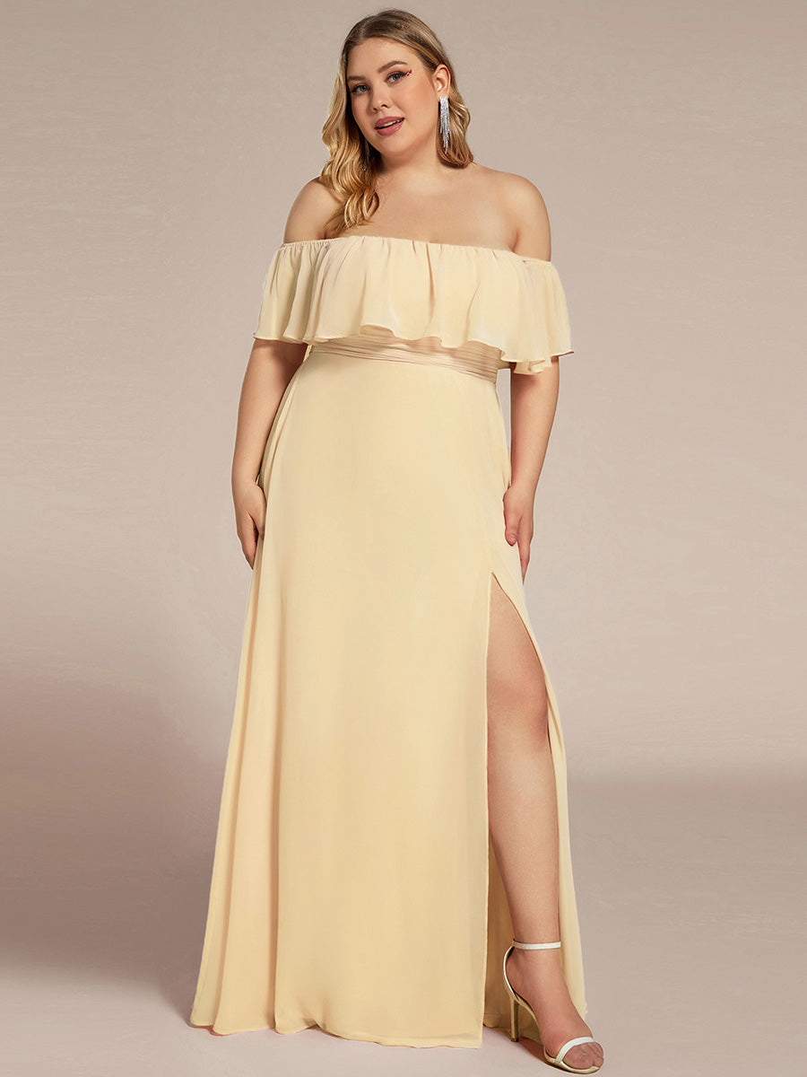 Meilleurs choix de robes de demoiselle d'honneur en satin #Couleur_Jaune