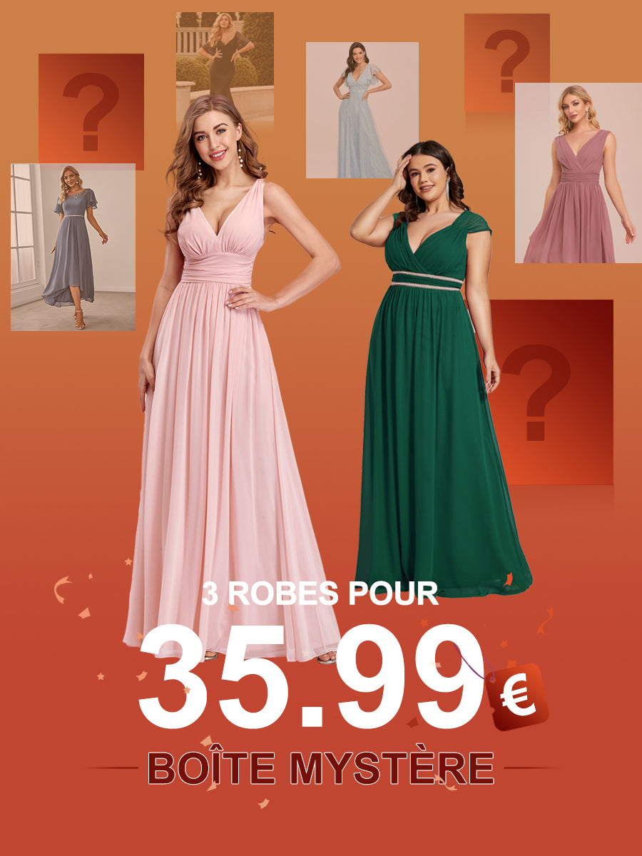 Boîte Mystère Ever-Pretty : 3 Robes pour 35,99 €