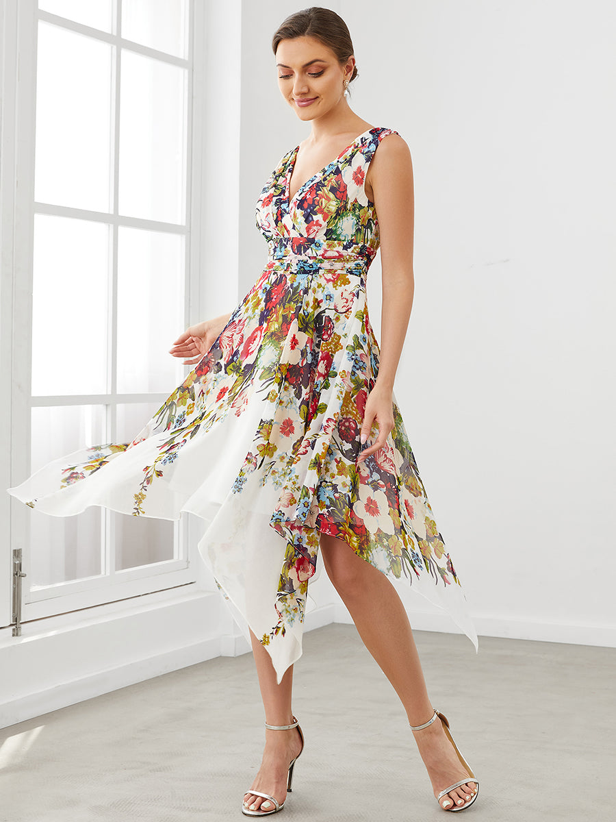 Robe sales mousseline imprimée