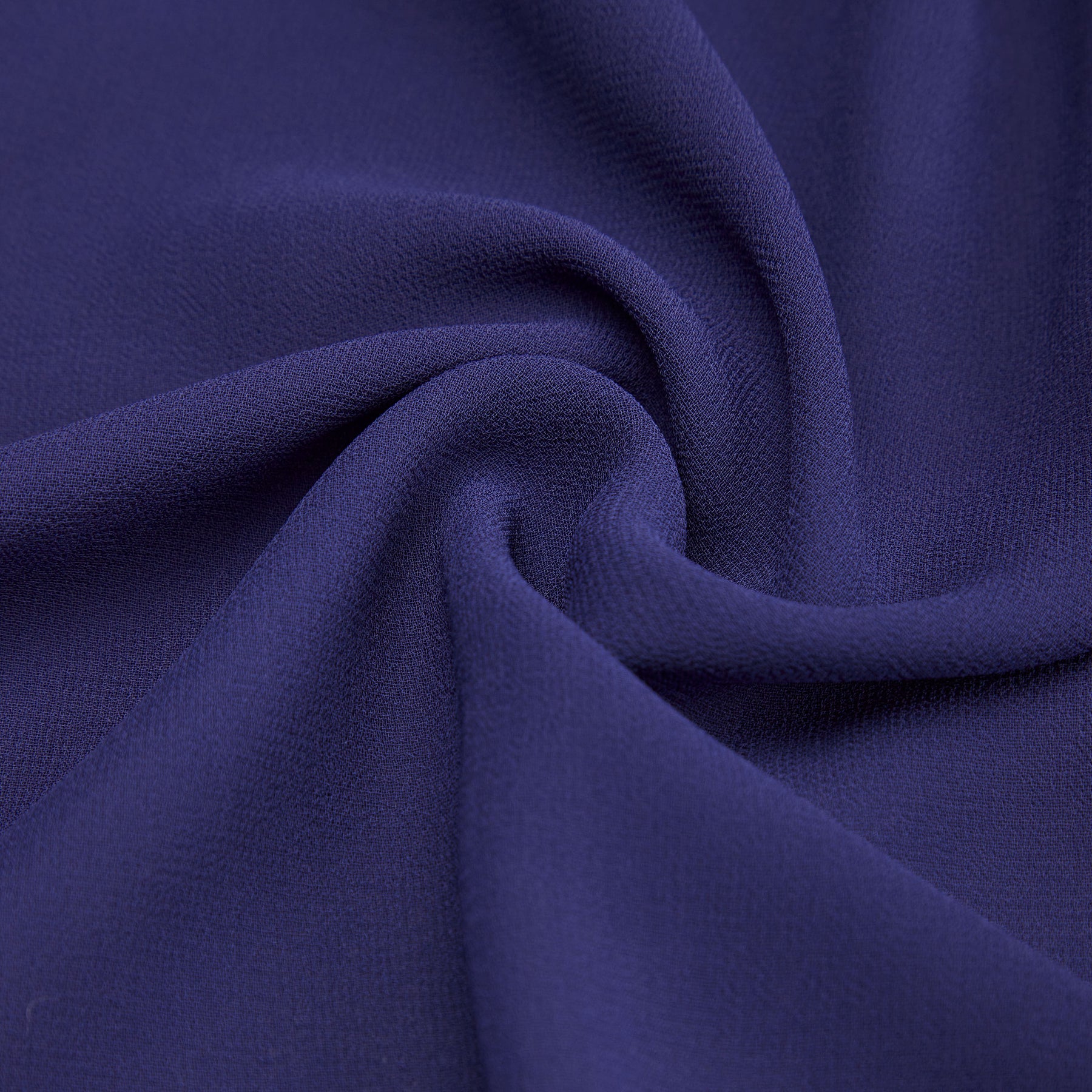 Tissu de robe en mousseline de soie multicolore_couleur_Bleu Royal