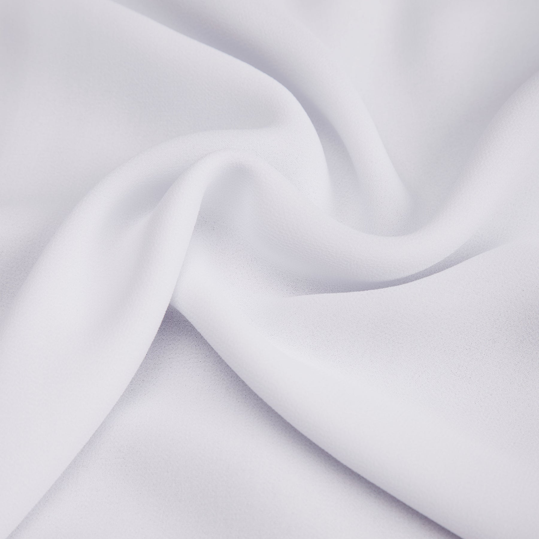 Tissu de robe en mousseline de soie multicolore_couleur_Blanc