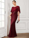 Robe Longue En Dentelle - Coupe Sirène - Taille Haute - Style Élégant & Festif - Soirée, Mariage, Cérémonie - 6