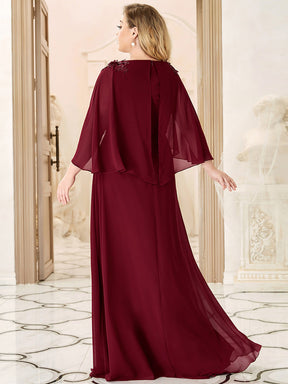 Taille personnalisée Robe de Demoiselle d'Honneur élégante en Mousseline