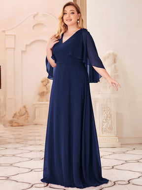 Taille personnalisée Robe de Demoiselle d'Honneur élégante en Mousseline