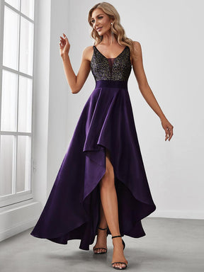 Taille personnalisée Robe de Bal Scintillante Sexy avec Dos Nu
