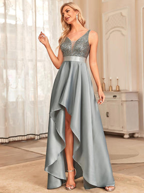 Taille personnalisée Robe de Bal Scintillante Sexy avec Dos Nu