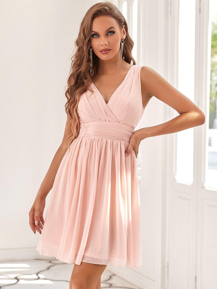 Robe de cérémonie fille rose avec fleur pas chère