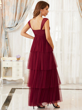Robe sales tulle bordeaux
